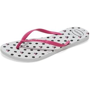 Havaianas Slim Disney Damen FlipFlop White/Pink Flux 39 EU Havaianas Slim Disney Damen FlipFlop White/Pink Flux 39 EU