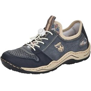 Rieker Damen Halbschuhe L0538-14 blau Gr. 37 Rieker Damen Halbschuhe L0538-14 blau Gr. 37