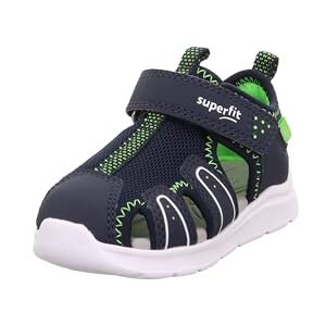 Superfit Jungen Wave Sandale, Blau Hellgrün 8050, 24 EU Superfit Jungen Wave Sandale, Blau Hellgrün 8050, 24 EU