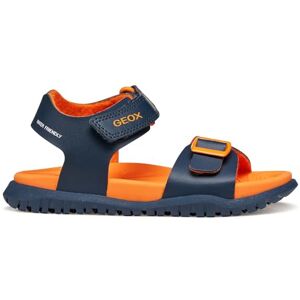 Geox JUNIOR BOY J SANDAL FUSBETTO BO SANDALS NAVY/ORANGE 32_EU Geox JUNIOR BOY J SANDAL FUSBETTO BO SANDALS NAVY/ORANGE 32_EU