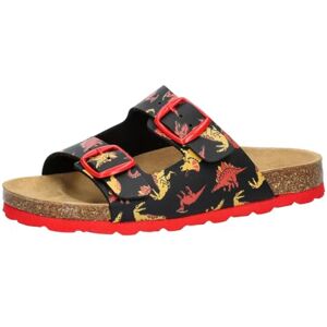 Lico Unisex Kinder Bioline Universe Pantoletten, Schwarz Rot Gelb, 31 EU Lico Unisex Kinder Bioline Universe Pantoletten, Schwarz Rot Gelb, 31 EU