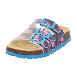 Superfit Mädchen Fussbettpantoffel 1-800113 Hausschuhe, Blau Mehrfarbig 8100, 33 EU Superfit Mädchen Fussbettpantoffel 1-800113 Hausschuhe, Blau Mehrfarbig 8100, 33 EU