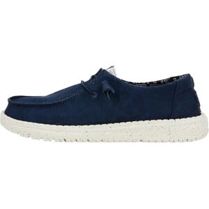 HEYDUDE Hey Dude Wendy Stretch Canvas Damen Slip-On Flache Schuhe Ballerinas, Navy, 39 EU HEYDUDE Hey Dude Wendy Stretch Canvas Damen Slip-On Flache Schuhe Ballerinas, Navy, 39 EU