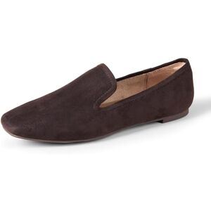 Amazon Essentials Damen Weicher, minimalistischer Slipper, Dunkelbraun Optik Wildleder, 38 EU Amazon Essentials Damen Weicher, minimalistischer Slipper, Dunkelbraun Optik Wildleder, 38 EU