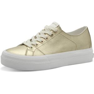 Tamaris Schnürer Damen Vegan sportlich metallic,EU 36 Tamaris Schnürer Damen Vegan sportlich metallic,EU 36