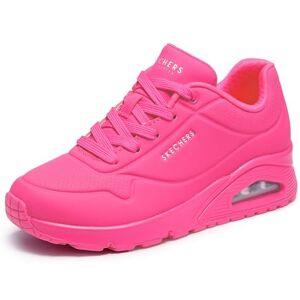Skechers Damen Uno Night Shades Trainers, Hot Pink Durabuck, 39.5 EU Skechers Damen Uno Night Shades Trainers, Hot Pink Durabuck, 39.5 EU