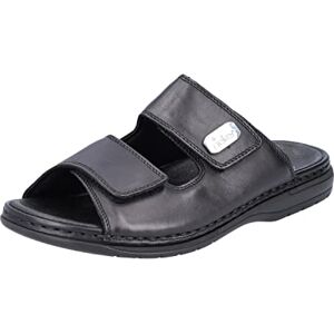 Rieker 25590, Herren Pantoletten, Schwarz (schwarz), 45 EU (10.5 UK) Rieker 25590, Herren Pantoletten, Schwarz (schwarz), 45 EU (10.5 UK)
