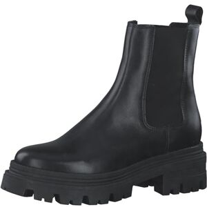 Tamaris Damen Stiefel Leder schwarz 38 Tamaris Damen Stiefel Leder schwarz 38