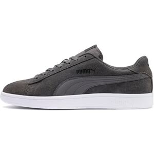 Puma Unisex Smash V2 Sneaker, Castlerock Black White, 44 EU Puma Unisex Smash V2 Sneaker, Castlerock Black White, 44 EU