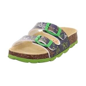 Superfit Fussbettpantoffel 1-800111 Hausschuh, BLAU/Mehrfarbig 8150, 27 EU Superfit Fussbettpantoffel 1-800111 Hausschuh, BLAU/Mehrfarbig 8150, 27 EU