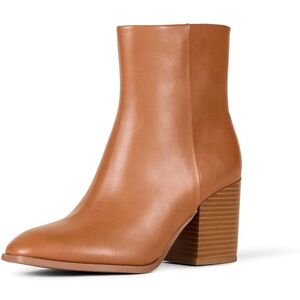 Amazon Essentials Damen Stiefelette mit sauberem Absatz, Bräunen, 39 EU Amazon Essentials Damen Stiefelette mit sauberem Absatz, Bräunen, 39 EU