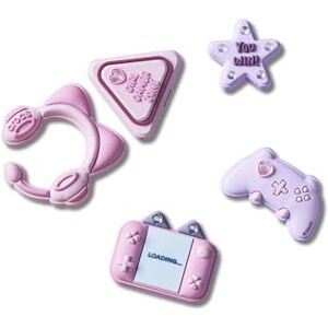 Crocs Unisex-Charms, für Mädchen, Gamer, 5 Stück, mehrfarbig, Einheitsgröße, mehrfarbig, Einheitsgröße Crocs Unisex-Charms, für Mädchen, Gamer, 5 Stück, mehrfarbig, Einheitsgröße, mehrfarbig, Einheitsgröße
