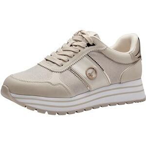 Tamaris Damen Sneaker Low, beige, 41 EU Tamaris Damen Sneaker Low, beige, 41 EU