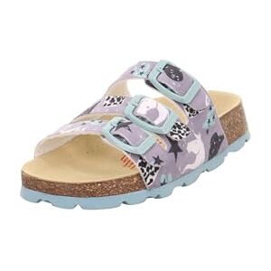 Superfit Mädchen FUSSBETTPANTOFFEL LILA/MEHRFARBIG 8530 Superfit Mädchen FUSSBETTPANTOFFEL LILA/MEHRFARBIG 8530