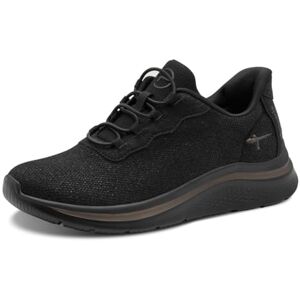 Tamaris Comfort Damen Step IN Sneaker flach zum Schlupfen Leicht, Schwarz (Black), 40 EU Tamaris Comfort Damen Step IN Sneaker flach zum Schlupfen Leicht, Schwarz (Black), 40 EU