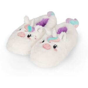 LEGAMI Hausschuhe Cosy Slippers, Unicorn Thema, Small, Größe EU 35-38, UK 2½ 5, Gummisohle, Maschinenwaschbar LEGAMI Hausschuhe Cosy Slippers, Unicorn Thema, Small, Größe EU 35-38, UK 2½ 5, Gummisohle, Maschinenwaschbar