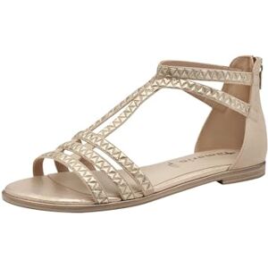 Tamaris Sandalette Damen Elegant beige,EU 40 Tamaris Sandalette Damen Elegant beige,EU 40
