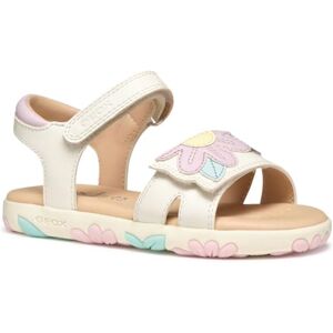 Geox JUNIOR J SANDAL HAITI GIRL LT AVIO/WHITE 29_EU Geox JUNIOR J SANDAL HAITI GIRL LT AVIO/WHITE 29_EU