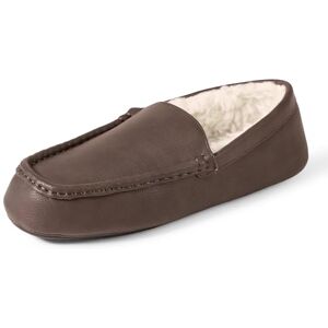 Amazon Essentials Herren Mokassin Slipper, Dunkelbraun Kunstleder, 47 Amazon Essentials Herren Mokassin Slipper, Dunkelbraun Kunstleder, 47