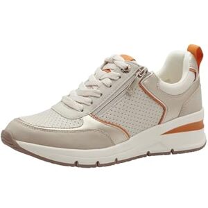 Tamaris Schnürer Damen Vegan sportlich orange,EU 41 Tamaris Schnürer Damen Vegan sportlich orange,EU 41