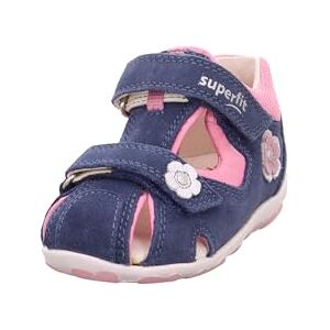 Superfit Mädchen Fanni Sandale, Blau Rosa 8010, 22 EU Superfit Mädchen Fanni Sandale, Blau Rosa 8010, 22 EU