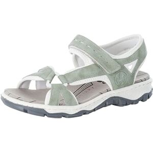 Rieker Damen Sandalen & Flip Flops 68879-52 grün / 52 Gr.37 Rieker Damen Sandalen & Flip Flops 68879-52 grün / 52 Gr.37