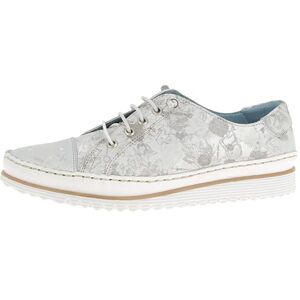 Andrea Conti Damen Sneaker, Silber/bleu, 39 EU Andrea Conti Damen Sneaker, Silber/bleu, 39 EU