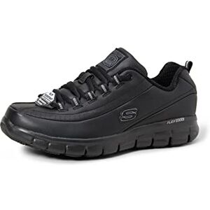 Skechers Damen Sure Track Trickel Trainers, Black Leather, 38.5 EU Skechers Damen Sure Track Trickel Trainers, Black Leather, 38.5 EU