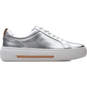 Clarks Fawna Lily Womens Silver Leather, 3.5 Clarks Fawna Lily Womens Silver Leather, 3.5