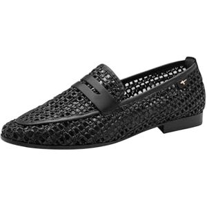 Tamaris Damen Loafer flach, schwarz, 40 EU Tamaris Damen Loafer flach, schwarz, 40 EU