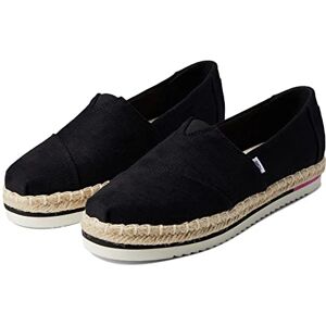 TOMS Damen Alpargata Platform Rope, Schwarz, 43.5 EU TOMS Damen Alpargata Platform Rope, Schwarz, 43.5 EU