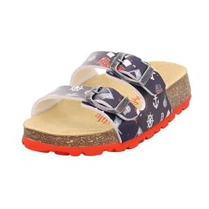 Superfit Jungen Fussbettpantoffel Hausschuhe 1-800111 Sandale, Blau Rot 8190, 33 EU Superfit Jungen Fussbettpantoffel Hausschuhe 1-800111 Sandale, Blau Rot 8190, 33 EU