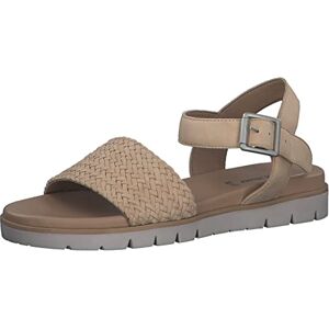 s.Oliver Sandale 5-5-28121-20 Beige Flexible Sole s.Oliver Sandale 5-5-28121-20 Beige Flexible Sole