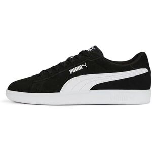 Puma Unisex Smash 3.0 Sneaker, Black White, 42 EU Puma Unisex Smash 3.0 Sneaker, Black White, 42 EU