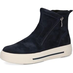CAPRICE Damen Stiefeletten aus Leder Plateau, Blau (Ocean Suede), 38 EU CAPRICE Damen Stiefeletten aus Leder Plateau, Blau (Ocean Suede), 38 EU
