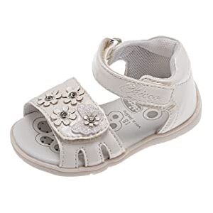Chicco , Sandalen met Dubbele Klittenband Wit, Comfortabel, Licht, Flexibel en Atmungsaktive, Mädchen, Entworfen in Italien Chicco , Sandalen met Dubbele Klittenband Wit, Comfortabel, Licht, Flexibel en Atmungsaktive, Mädchen, Entworfen in Italien