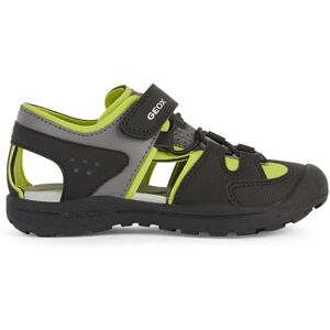 Geox JUNIOR J VANIETT BOY SANDALS BLACK/LIME 31_EU Geox JUNIOR J VANIETT BOY SANDALS BLACK/LIME 31_EU