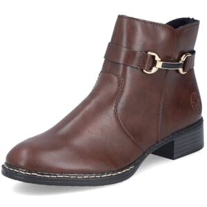 Rieker Damen Ankle Boots 73487, Frauen Stiefeletten,reißverschluss,Bootee,Booties,halbstiefel,Kurzstiefel,schwarz (25),38 EU / 5 UK Rieker Damen Ankle Boots 73487, Frauen Stiefeletten,reißverschluss,Bootee,Booties,halbstiefel,Kurzstiefel,schwarz (25),38 EU / 5 UK