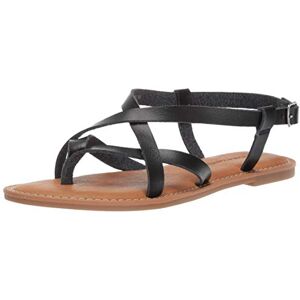 Amazon Essentials Damen Freizeitsandale mit Riemchen, Schwarz, 35.5 EU Amazon Essentials Damen Freizeitsandale mit Riemchen, Schwarz, 35.5 EU