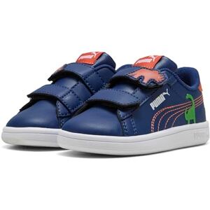 Puma Kinder Smash 3.0 Dino Sneakers 26, Blue Jewel Green Fruit Amarena Orange Puma Kinder Smash 3.0 Dino Sneakers 26, Blue Jewel Green Fruit Amarena Orange