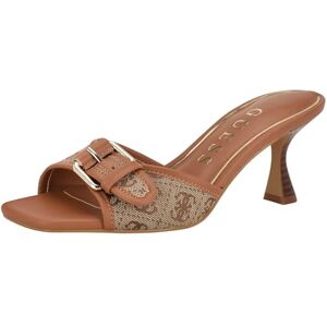 Guess Damen Dista Sandale mit Absatz, Beige/Brown 210, 37.5 EU Guess Damen Dista Sandale mit Absatz, Beige/Brown 210, 37.5 EU