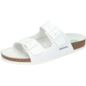 Dr. Brinkmann Herren Pantoletten, Weiß, 40 EU Dr. Brinkmann Herren Pantoletten, Weiß, 40 EU