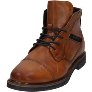 Bugatti Herren Schnür-Stiefeletten 3318373A4100-6300 Weite Normal Reißverschluss Leder Cognac 45 EU Bugatti Herren Schnür-Stiefeletten 3318373A4100-6300 Weite Normal Reißverschluss Leder Cognac 45 EU