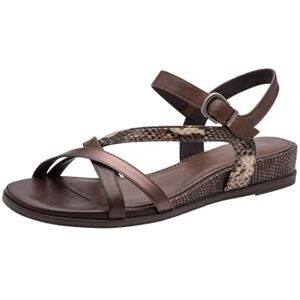 Tamaris Damen Sandalette flach, braun, 39 EU Tamaris Damen Sandalette flach, braun, 39 EU