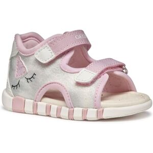 Geox BABY B SANDAL IUPIDOO GIR SALMON/WHITE 22_EU Geox BABY B SANDAL IUPIDOO GIR SALMON/WHITE 22_EU