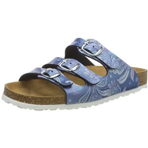Lico BIOLINE LADY Damen Hausschuh, blau, 39 EU Lico BIOLINE LADY Damen Hausschuh, blau, 39 EU