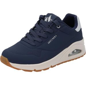 Skechers Damen UNO Golden Air Turnschuhe, Navy Durabuck/Silver Trim, 42 EU Skechers Damen UNO Golden Air Turnschuhe, Navy Durabuck/Silver Trim, 42 EU
