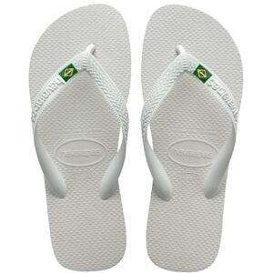 Havaianas – Top Brasil, Bequeme, Strapazierfähige und Leichte Flip-Flops, mit Rutschfester Sohle und Brasilien-Flagge an den Riemen, Erwachsene, Unisex Havaianas – Top Brasil, Bequeme, Strapazierfähige und Leichte Flip-Flops, mit Rutschfester Sohle und Brasilien-Flagge an den Riemen, Erwachsene, Unisex