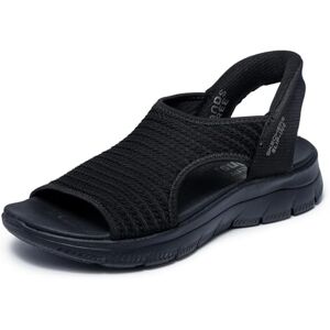 Skechers Damen Summits Sandal Sweetly Evolved Slip-InTurnschuhe, Black Knit, 39 EU Skechers Damen Summits Sandal Sweetly Evolved Slip-InTurnschuhe, Black Knit, 39 EU