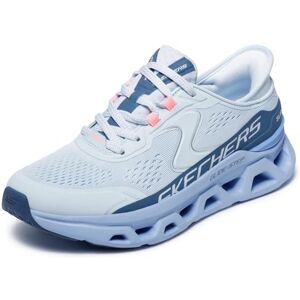 Skechers Damen Glide-Step Altus Slip-On, Hellblaues Synthetisches Netzgewebe, Blauer Besatz, 39 EU Skechers Damen Glide-Step Altus Slip-On, Hellblaues Synthetisches Netzgewebe, Blauer Besatz, 39 EU